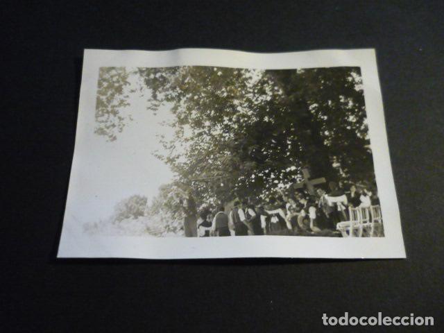 Alte Fotografie: MADRID FIESTA CENTRO GALLEGO ANTIGUA FOTOGRAFIA 7,5 X 10,5 CM