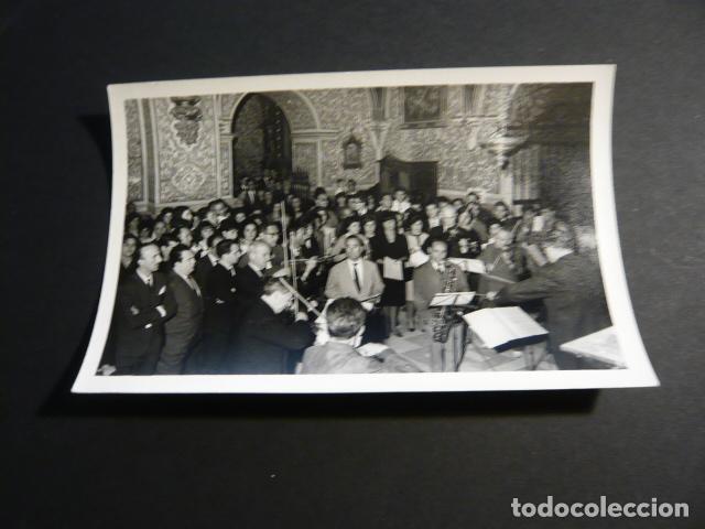 Antique Photography: GRANADA AGRUPACION LIRICA MAESTRO ALONSO IGLESIA N&ordf; S&ordf; DE LAS ANGUSTIAS ANTIGUA FOTOGRAFIA 9 X 14 CM