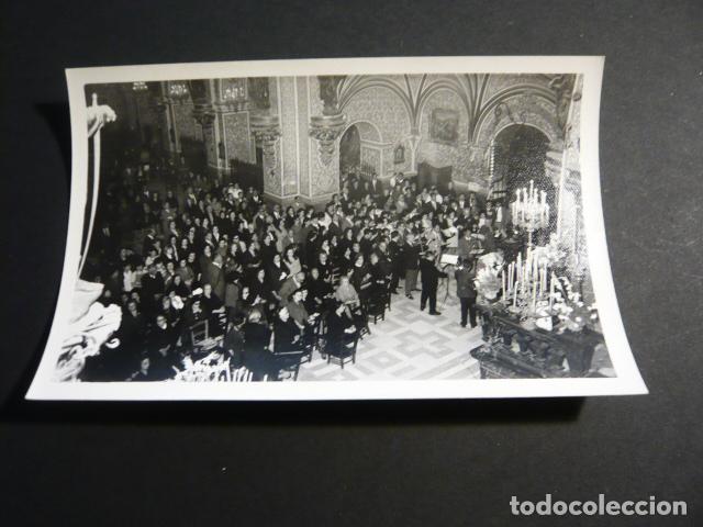 Fotografia antica: GRANADA AGRUPACION LIRICA MAESTRO ALONSO IGLESIA N&ordf; S&ordf; DE LAS ANGUSTIAS ANTIGUA FOTOGRAFIA 9 X 14 CM