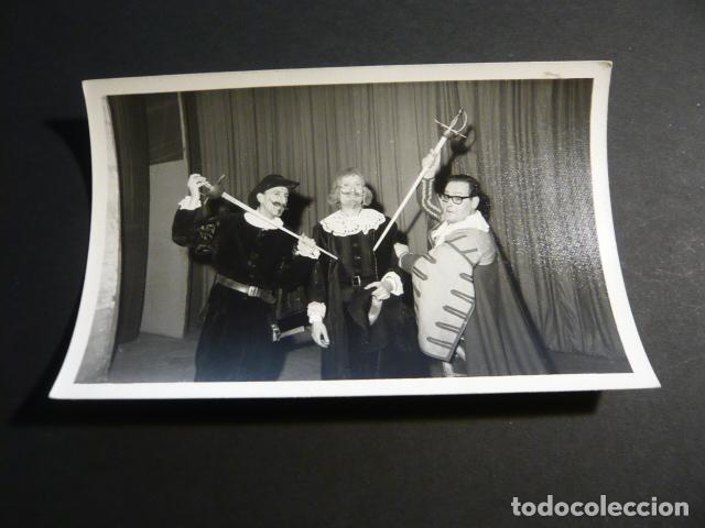 Fotografia antica: GRANADA AGRUPACION LIRICA MAESTRO ALONSO REPRESENTACION ANTIGUA FOTOGRAFIA 9 X 14 CM