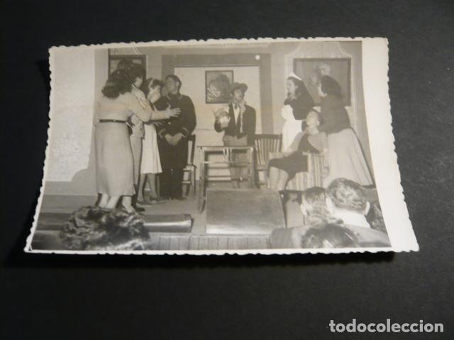 Fotograf&iacute;a antigua: GRANADA AGRUPACION LIRICA MAESTRO ALONSO REPRESENTACION ANTIGUA FOTOGRAFIA 9 X 14 CM