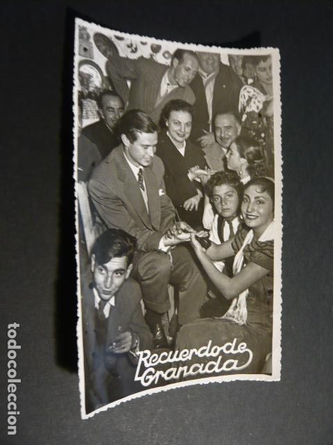Fotografia antica: GRANADA AGRUPACION LIRICA FRANCISCO ALONSO ANTIGUA FOTOGRAFIA 9 X 14 CM
