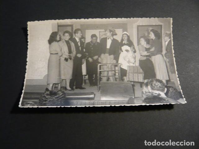 Fotograf&iacute;a antigua: GRANADA AGRUPACION LIRICA FRANCISCO ALONSO REPRESENTACION ANTIGUA FOTOGRAFIA 9 X 14 CM