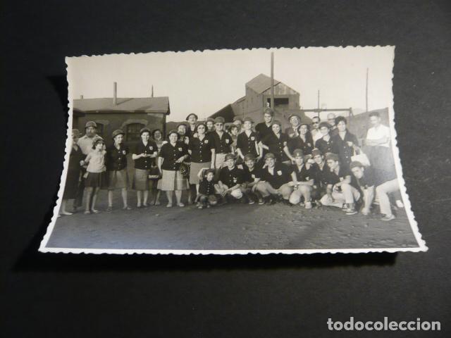 Fotografia antiga: LA CALAHORRA GRANADA AGRUPACION LIRICA FRANCISCO ALONSO VISITA MINAS ANTIGUA FOTOGRAFIA 9 X 14 CM