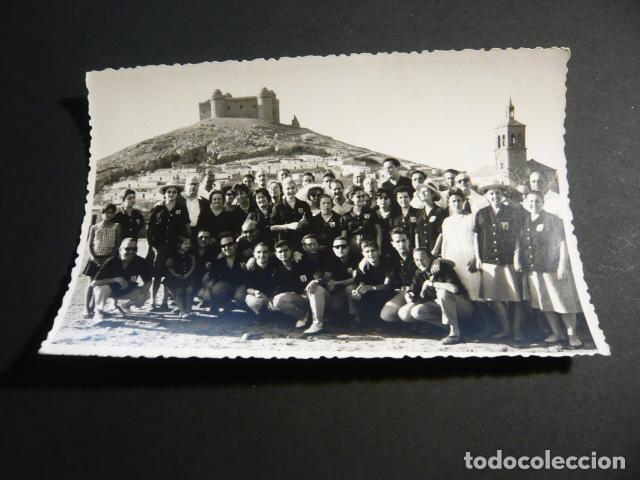 Antique Photography: LA CALAHORRA GRANADA AGRUPACION LIRICA FRANCISCO ALONSO VISITA ANTIGUA FOTOGRAFIA 9 X 14 CM