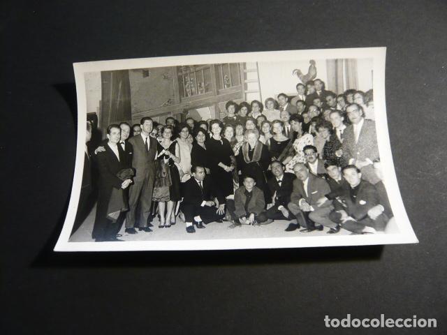 Alte Fotografie: GRANADA AGRUPACION LIRICA FRANCISCO ALONSO REPRESENTACION ANTIGUA FOTOGRAFIA 9 X 14 CM
