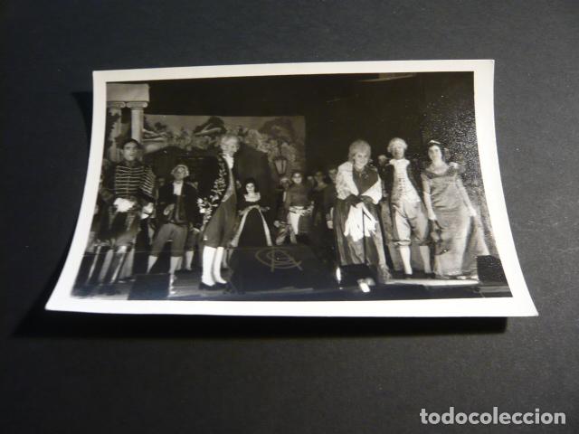 Fotograf&iacute;a antigua: GRANADA AGRUPACION LIRICA FRANCISCO ALONSO REPRESENTACION ANTIGUA FOTOGRAFIA 9 X 14 CM