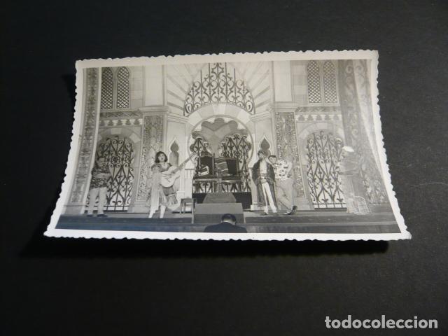 Fotograf&iacute;a antigua: GRANADA AGRUPACION LIRICA FRANCISCO ALONSO REPRESENTACION ANTIGUA FOTOGRAFIA 9 X 14 CM