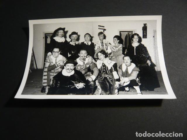 Alte Fotografie: GRANADA AGRUPACION LIRICA FRANCISCO ALONSO REPRESENTACION ANTIGUA FOTOGRAFIA 9 X 14 CM