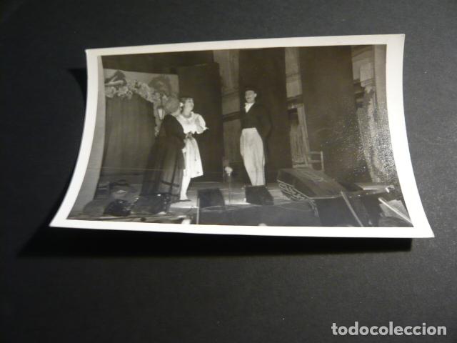 Alte Fotografie: GRANADA AGRUPACION LIRICA FRANCISCO ALONSO REPRESENTACION ANTIGUA FOTOGRAFIA 9 X 14 CM