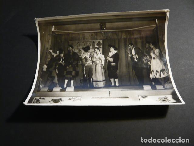 Alte Fotografie: GRANADA AGRUPACION LIRICA FRANCISCO ALONSO REPRESENTACION ANTIGUA FOTOGRAFIA 12 X 16 CM