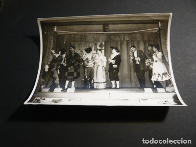 Alte Fotografie: GRANADA AGRUPACION LIRICA FRANCISCO ALONSO REPRESENTACION ANTIGUA FOTOGRAFIA 12 X 16 CM