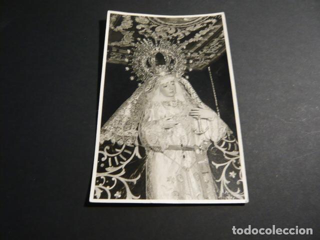 Photographie ancienne: GRANADA SEMANA SANTA VIRGEN FOTOGRAFIA TAMA&Ntilde;O POSTAL