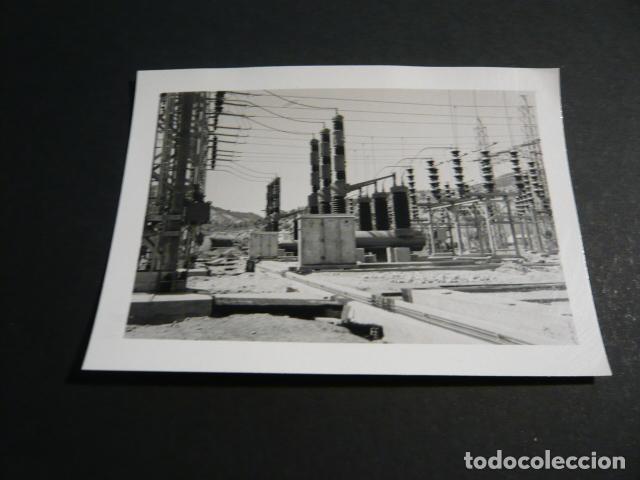 Antique Photography: SALTO DE COFRENTES VALENCIA SOCIEDAD HIDROELECTRICA ESPA&Ntilde;OLA CONSTRUCCION ANTIGUA FOTOGRAFIA 7 X 10