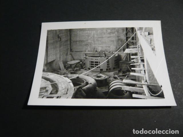 Fotografia antica: SALTO DE COFRENTES VALENCIA SOCIEDAD HIDROELECTRICA ESPA&Ntilde;OLA CONSTRUCCION ANTIGUA FOTOGRAFIA 7 X 10