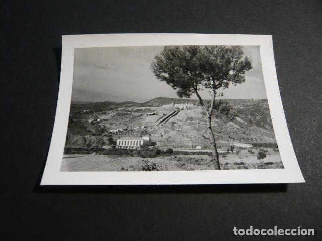 Fotografia antica: SALTO DE COFRENTES VALENCIA SOCIEDAD HIDROELECTRICA ESPA&Ntilde;OLA CONSTRUCCION ANTIGUA FOTOGRAFIA 7 X 10