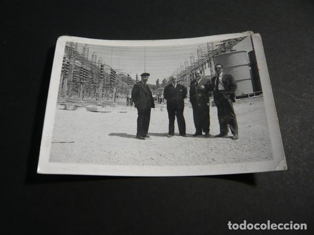 Photographie ancienne: SALTO DE COFRENTES VALENCIA SOCIEDAD HIDROELECTRICA ESPA&Ntilde;OLA CONSTRUCCION ANTIGUA FOTOGRAFIA 7 X 10