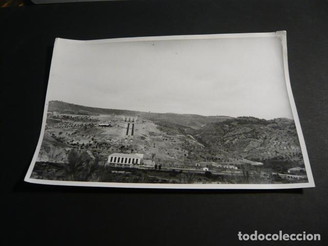 Fotografia antiga: SALTO DE COFRENTES VALENCIA SOCIEDAD HIDROELECTRICA ESPA&Ntilde;OLA CONSTRUCCION ANTIGUA FOTOGRAFIA 12 X 18