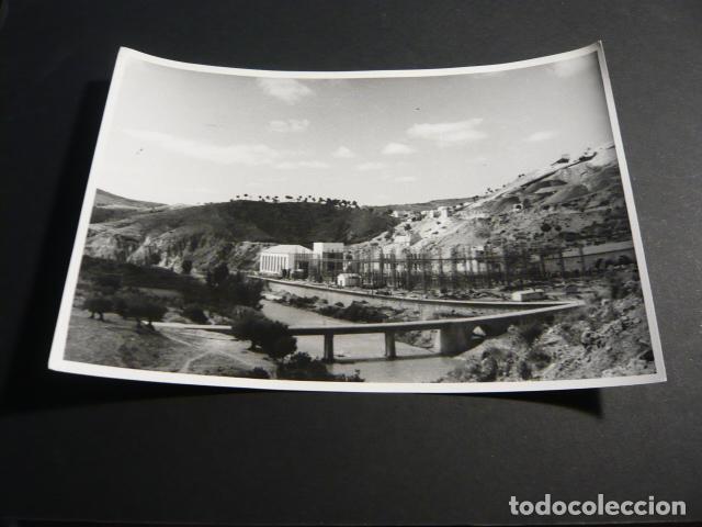 Photographie ancienne: SALTO DE COFRENTES VALENCIA SOCIEDAD HIDROELECTRICA ESPA&Ntilde;OLA CONSTRUCCION ANTIGUA FOTOGRAFIA 12 X 18