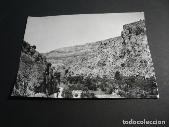 Photographie ancienne: SALTO DE COFRENTES VALENCIA SOCIEDAD HIDROELECTRICA ESPA&Ntilde;OLA CONSTRUCCION ANTIGUA FOTOGRAFIA 12 X 18