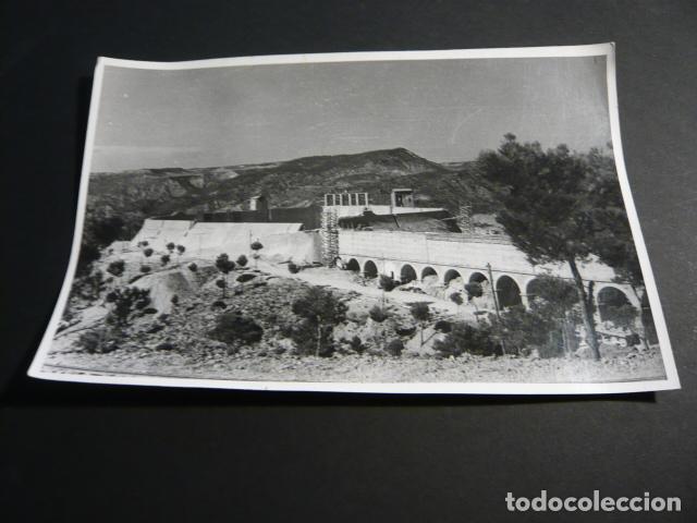 Fotografia antica: SALTO DE COFRENTES VALENCIA SOCIEDAD HIDROELECTRICA ESPA&Ntilde;OLA CONSTRUCCION ANTIGUA FOTOGRAFIA 12 X 18