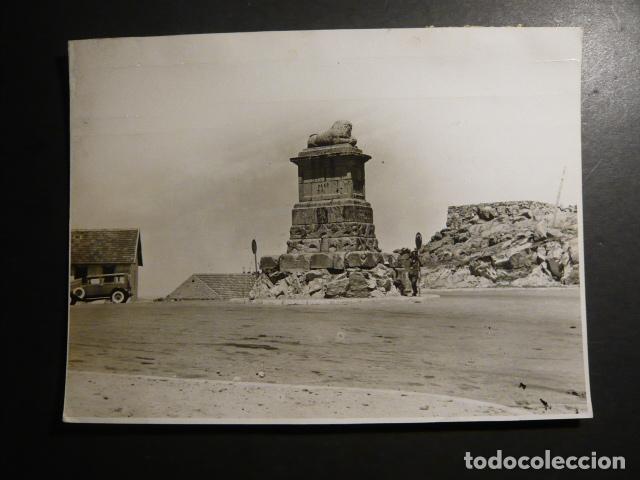 Fotograf&iacute;a antigua: PUERTO DE GUADARRAMA MADRID ALTO DEL LEON MADRID SEGOVIA ANTIGUA FOTOGRAFIA ORIGINAL 18 X 24 CM