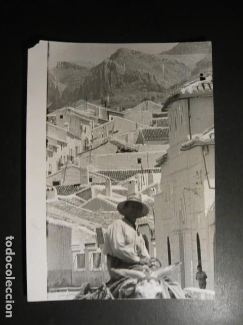Fotografia antica: YUNQUERA MALAGA VISTA RAMON MASATS FOTOGRAFO ANTIGUA FOTOGRAFIA 18 X 24 CM