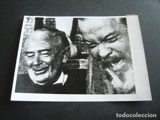 Photographie ancienne: ELMYR DE HORY ESCRITOR CON ORSON WELLES ANTIGUA FOTOGRAFIA 18 X 13 CM