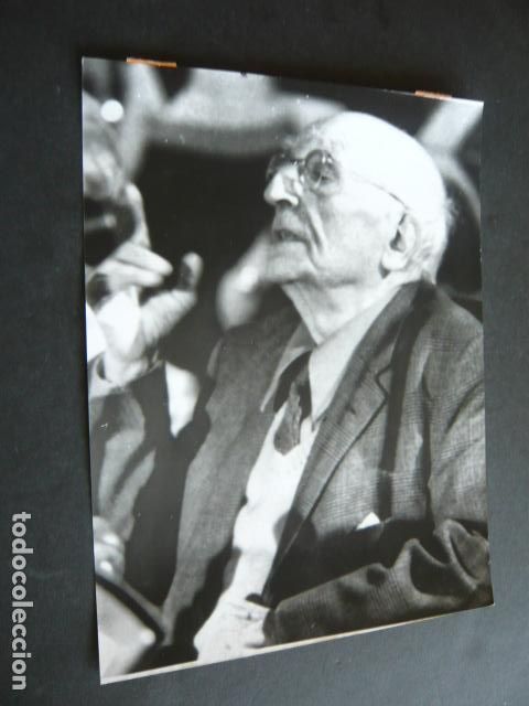 Alte Fotografie: SALVADOR DE MADARIAGA ESCRITOR ANTIGUA FOTOGRAFIA 18 X 24 CM