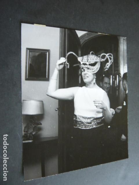 Antique Photography: MADRID CENA DE GALA CONDES DE VILLA AMENA CONDESA DE VALMASEDA ANTIGUA FOTOGRAFIA 18 X 24 CM
