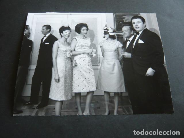 Fotografia antiga: MADRID CENA DE GALA CONDES DE VILLA AMENA MARTINEZ BORDIU ANTIGUA FOTOGRAFIA 18 X 24 CM