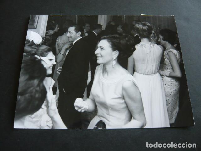 Photographie ancienne: MADRID CENA DE GALA CONDES DE VILLA AMENA ANTIGUA FOTOGRAFIA 18 X 24 CM