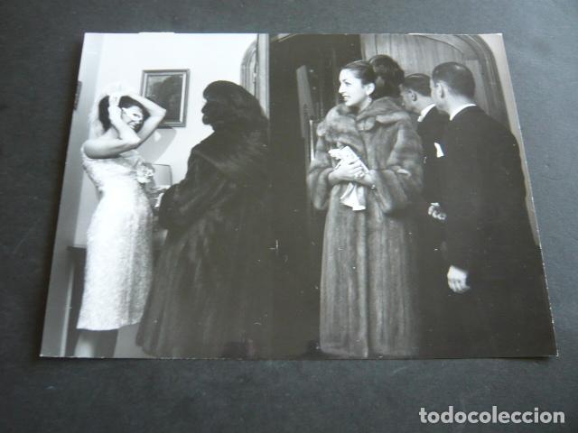 Alte Fotografie: MADRID CENA DE GALA CONDES DE VILLA AMENA ANTIGUA FOTOGRAFIA 18 X 24 CM