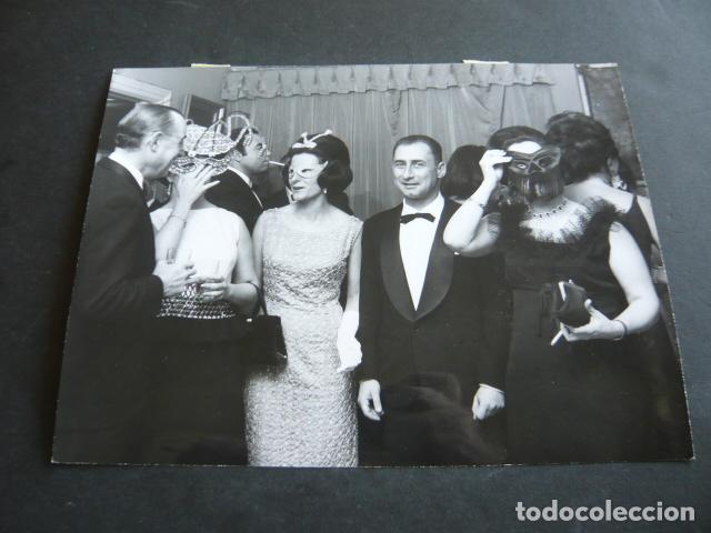 Alte Fotografie: MADRID CENA DE GALA CONDES DE VILLA AMENA ANTIGUA FOTOGRAFIA 18 X 24 CM