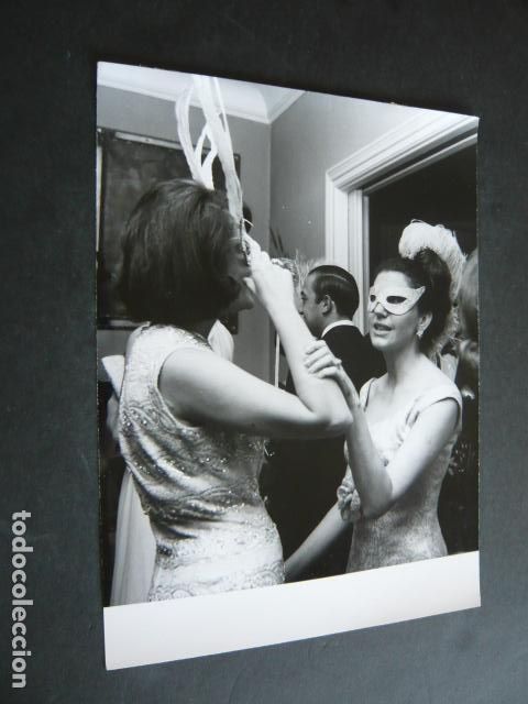 Alte Fotografie: MADRID CENA DE GALA CONDES DE VILLA AMENA ANTIGUA FOTOGRAFIA 18 X 24 CM