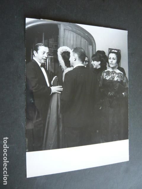 Alte Fotografie: MADRID CENA DE GALA CONDES DE VILLA AMENA ANTIGUA FOTOGRAFIA 18 X 24 CM