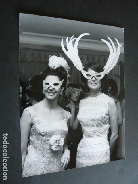 Fotografia antiga: MADRID CENA DE GALA CONDES DE VILLA AMENA ANTIGUA FOTOGRAFIA 18 X 24 CM