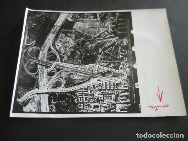 Alte Fotografie: PILAR FRANCO TERRENOS EN MADRID ANTIGUA FOTOGRAFIA ORIGINAL 18 X 24 CM