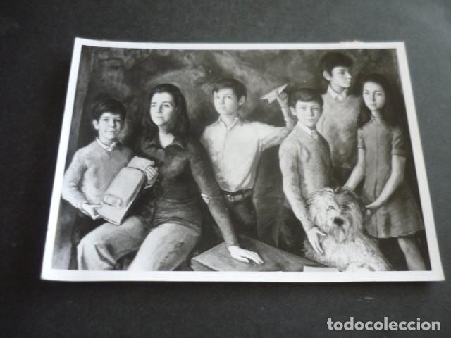 Alte Fotografie: FAMILIA DEL CONDE DE ORGAZ CUADRO ANTIGUA FOTOGRAFIA ORIGINAL 18 X 13 CM