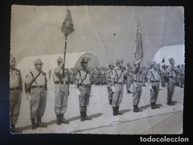 Alte Fotografie: SAHARA ESPA&Ntilde;OL TERCIO DE LA LEGION ANTIGUA FOTOGRAFIA 18 X 23 CM