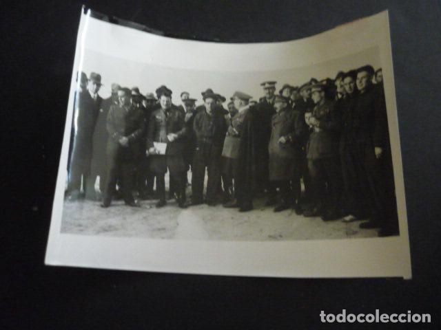 Fotografia antica: COMANDANTES MILITARES EJERCITO DEL AIRE ANTIGUA FOTOGRAFIA ORIGINAL 18 X 24 CM