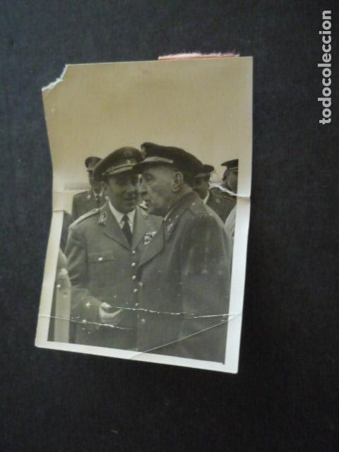 Fotografia antica: GENERALES ANDRADE DE SILVA Y MATA MANZANEDO ANTIGUA FOTOGRAFIA ORIGINAL 10 X 7.5 CM