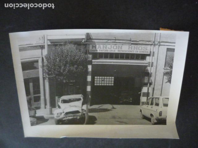 Alte Fotografie: PAMPLONA ESTAFA AUTOMOVILES ANTIGUA FOTOGRAFIA ORIGINAL 13 X 18 CM