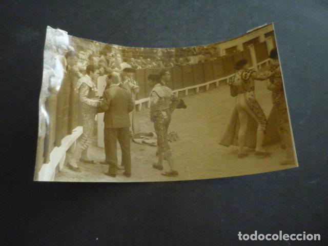 Fotografia antica: ARANJUEZ MADRID COGIDA EL CORDOBES TORERO ANTIGUA FOTOGRAFIA ORIGINAL 12 X 18 CM