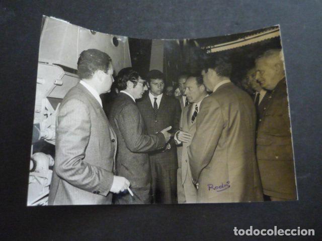Antique Photography: CORDOBA EL CORDOBES TORERO INAUGURACION DE SU FABRICA ALGODON ANTIGUA FOTOGRAFIA ORIGINAL 12 X 18 CM