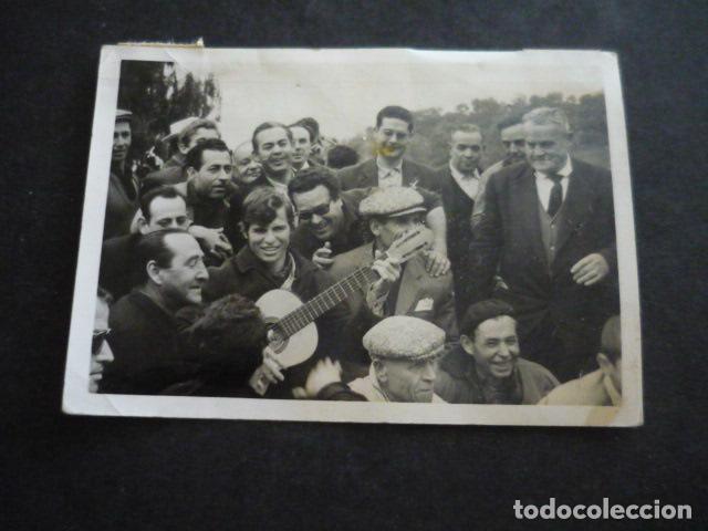Antique Photography: EL CORDOBES TORERO CON AMIGOS ANTIGUA FOTOGRAFIA ORIGINAL 11 X 8 CM