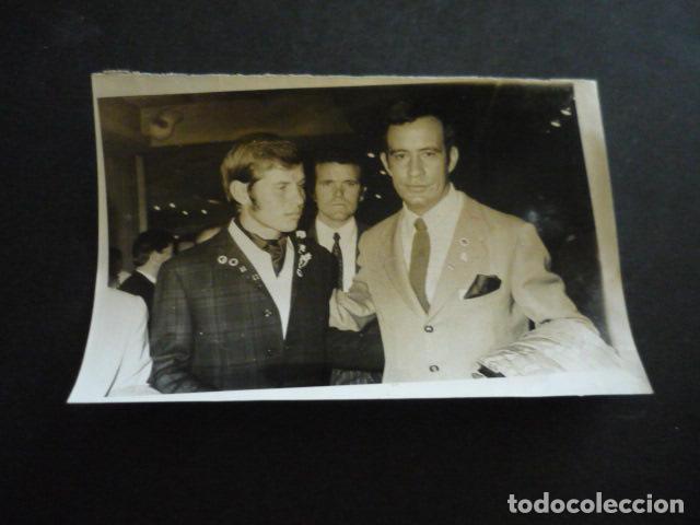 Fotograf&iacute;a antigua: EL CORDOBES TORERO CON AMIGO ANTIGUA FOTOGRAFIA ORIGINAL 12 X 18 CM
