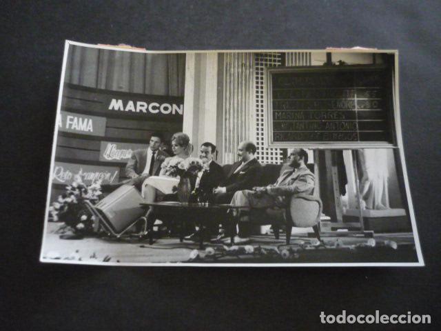 Antique Photography: MADRID CONCURSO MARCONI HACIA LA FAMA TELEVISION ESPA&Ntilde;OLA ANTIGUA FOTOGRAFIA ORIGINAL 12 X 18 CM