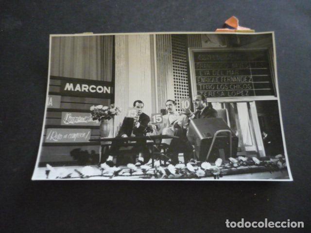 Antique Photography: MADRID CONCURSO MARCONI HACIA LA FAMA TELEVISION ESPA&Ntilde;OLA ANTIGUA FOTOGRAFIA ORIGINAL 12 X 18 CM