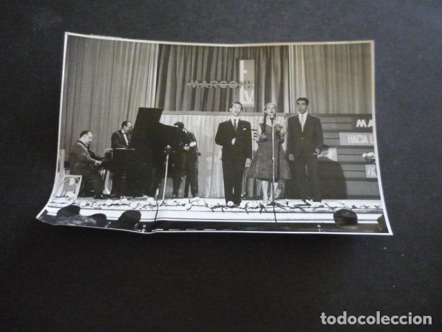 Antique Photography: MADRID CONCURSO MARCONI HACIA LA FAMA TELEVISION ESPA&Ntilde;OLA ANTIGUA FOTOGRAFIA ORIGINAL 12 X 18 CM